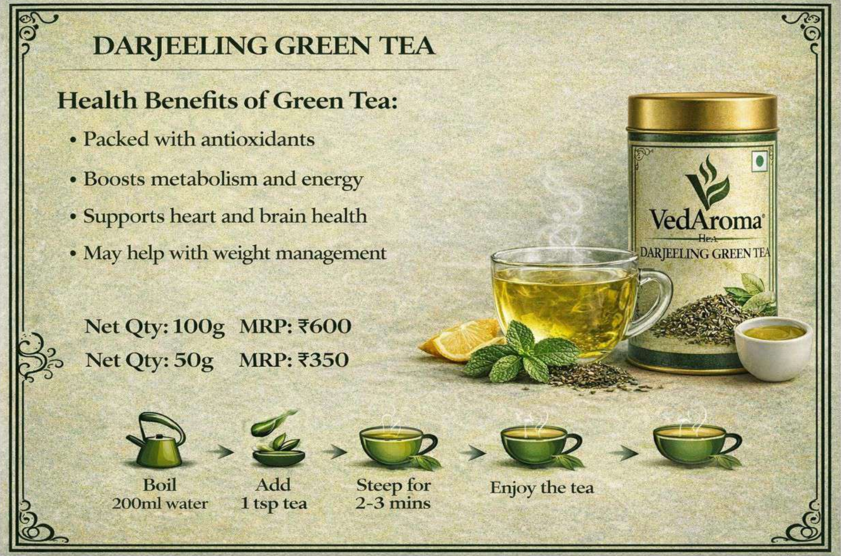 Darjeeling Green Tea